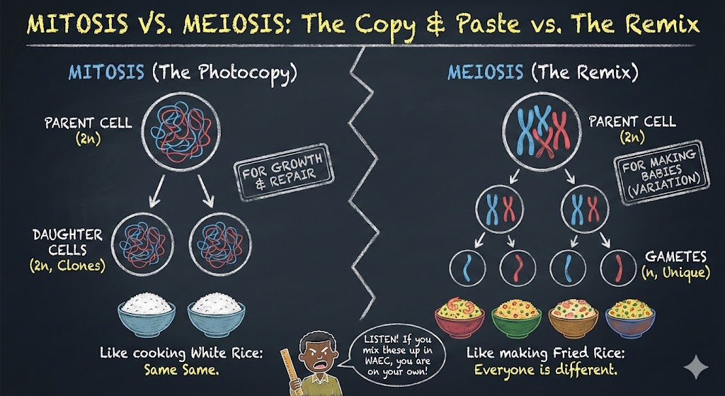 What Are The Differences between Mitosis and Meiosis