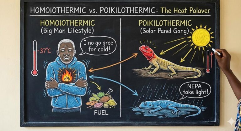 Difference between Homoiothermic and Poikilothermic animals