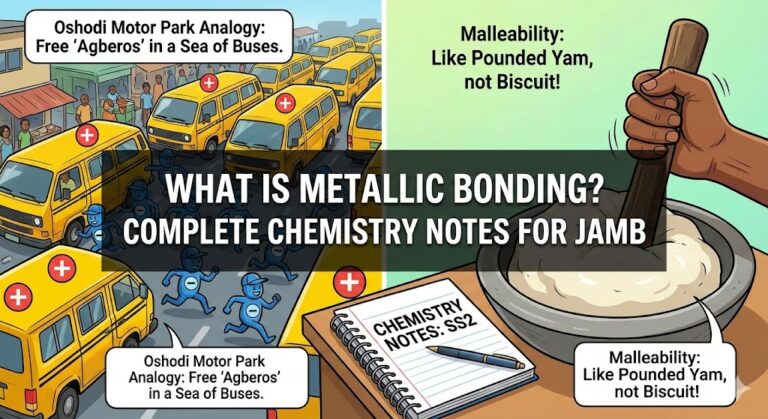 What is Metallic Bonding? Complete Chemistry Notes for JAMB