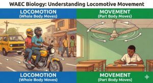 Locomotion Movement Explained: WAEC Biology Study Guide (2025)