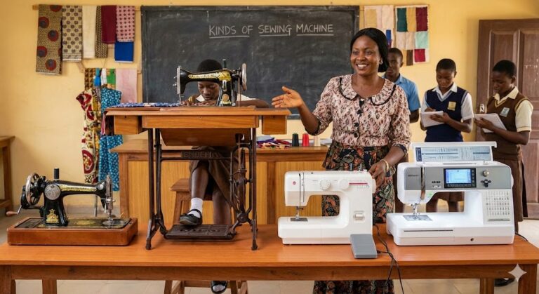 Kinds of Sewing Machine Explained for Home Economics Students