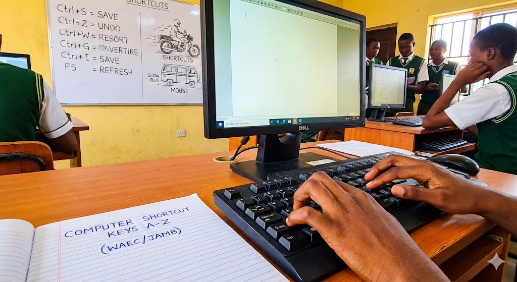 Complete List of Computer Shortcut Keys A to Z for Students