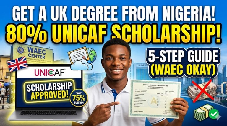 5 Steps to Secure a Unicaf Scholarship for Undergraduate Studies in Nigeria